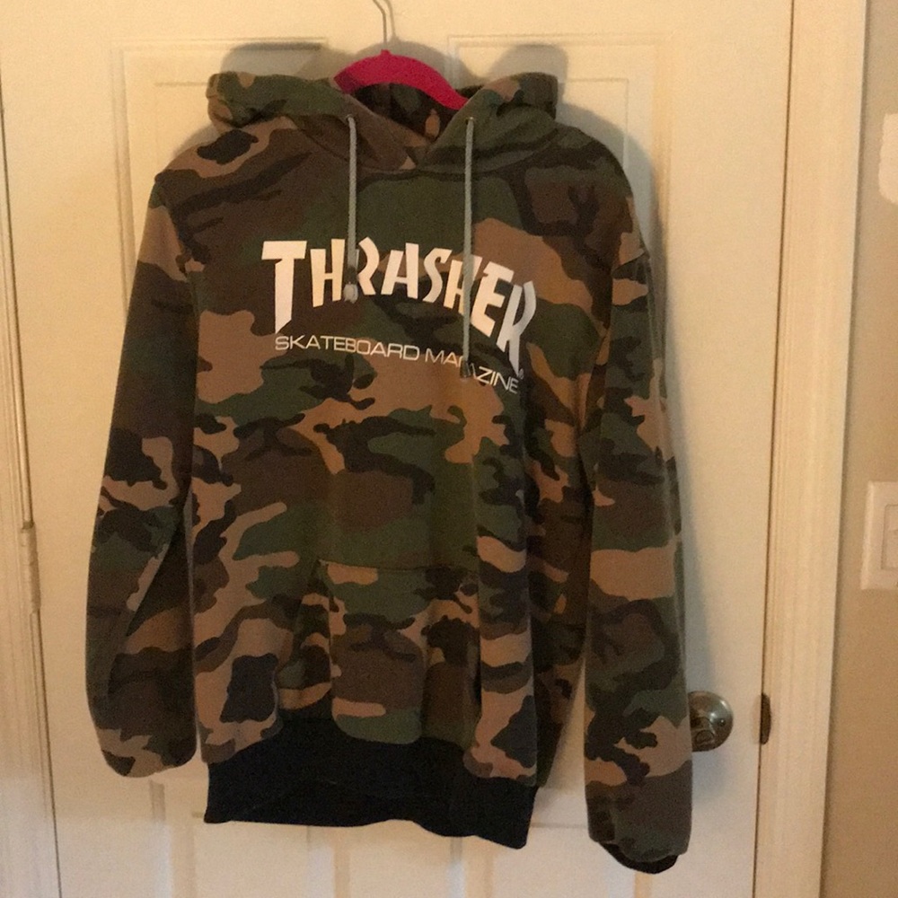 Camo Thrasher Hoodie